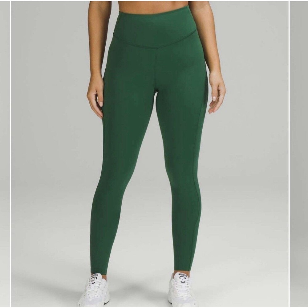 lululemon athletica High-Rise Leggings in Forest Green